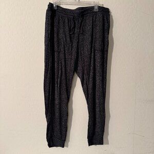 Lounge Joggers | Soft Knit Drawstring Pants | Size L (Estimated)